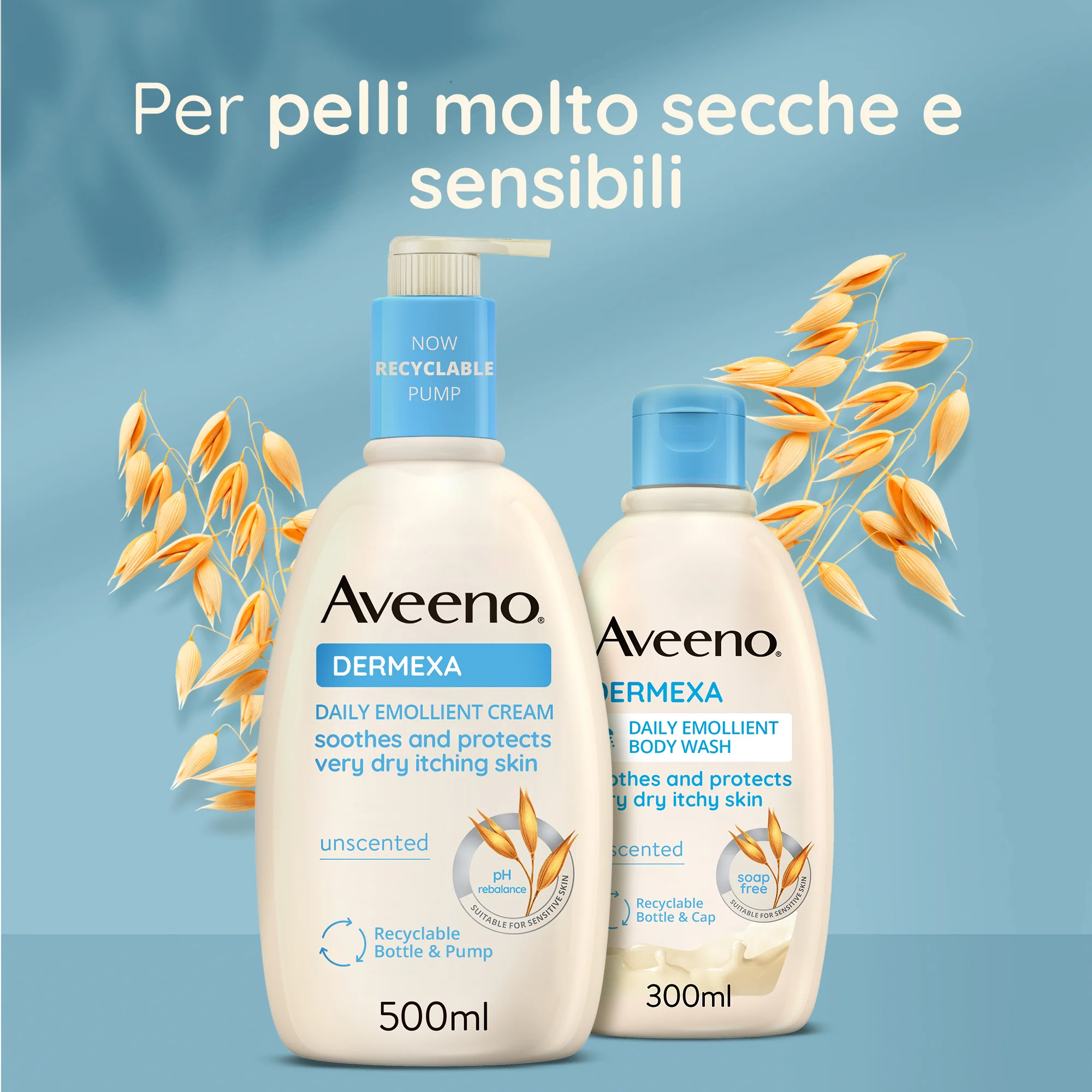 Aveeno Dermexa Crema Emolliente Corpo 200 Ml 