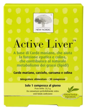 ACTIVE LIVER INTEGRATORE EPATICO 30 COMPRESSE