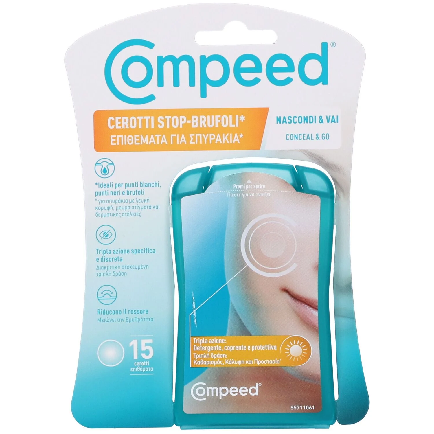 COMPEED CEROTTI STOP BRUFOLI 15PZ