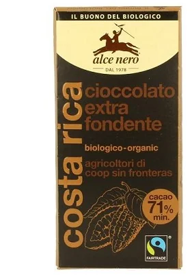 ALCE NERO CIOCCOL FONDENT EXTR 100G