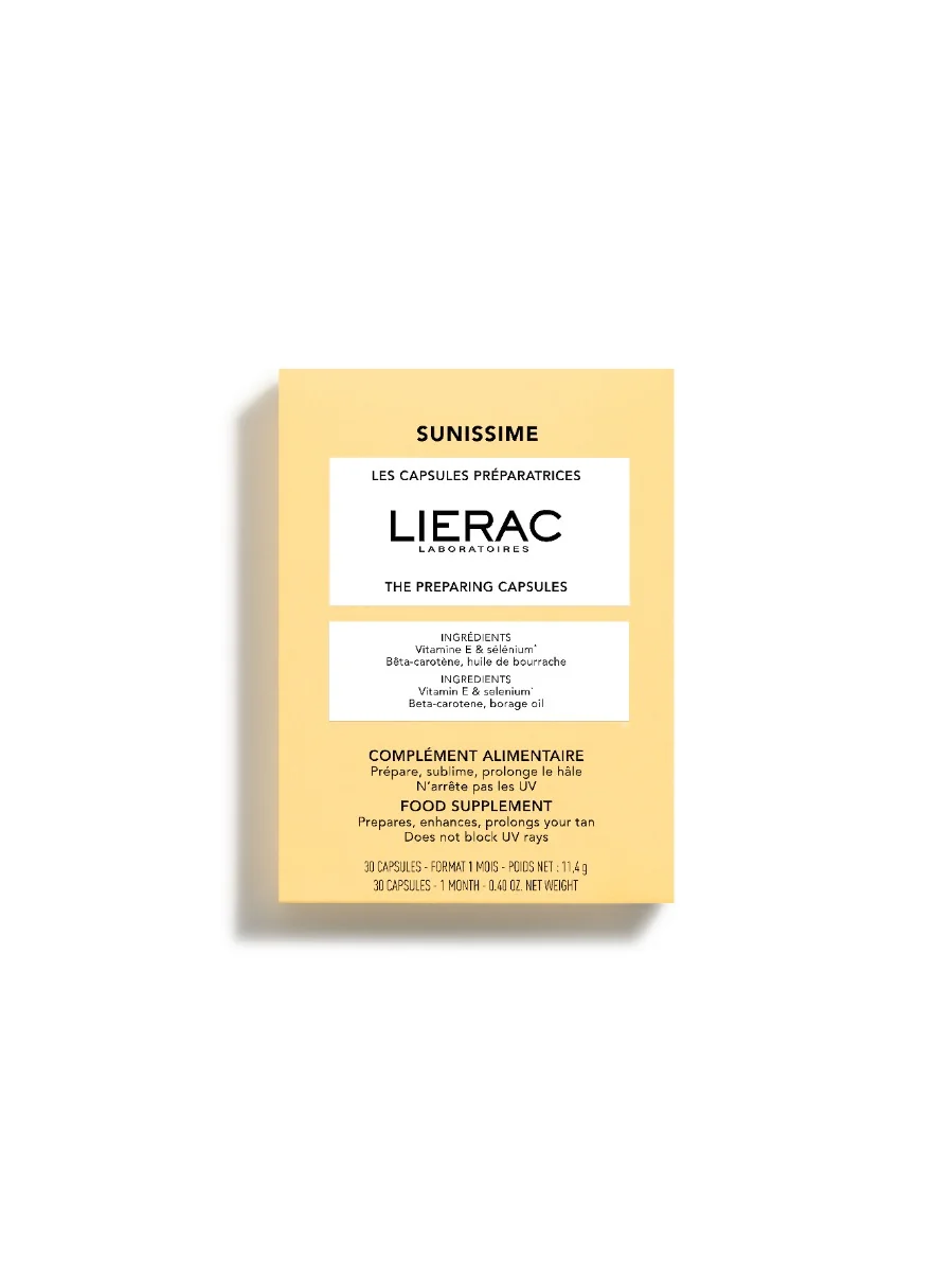 LIERAC SUNISSIME CAPSULE PREPARATRICI 60 CPS