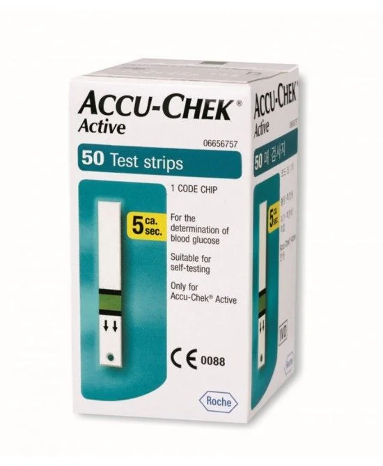 ACCU-CHEK ACTIVE STRIPS 50 PEZZI