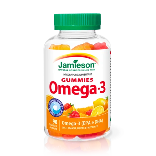 JAMIESON OMEGA 3 GUMMIES 90 CARAMELLE GOMMOSE