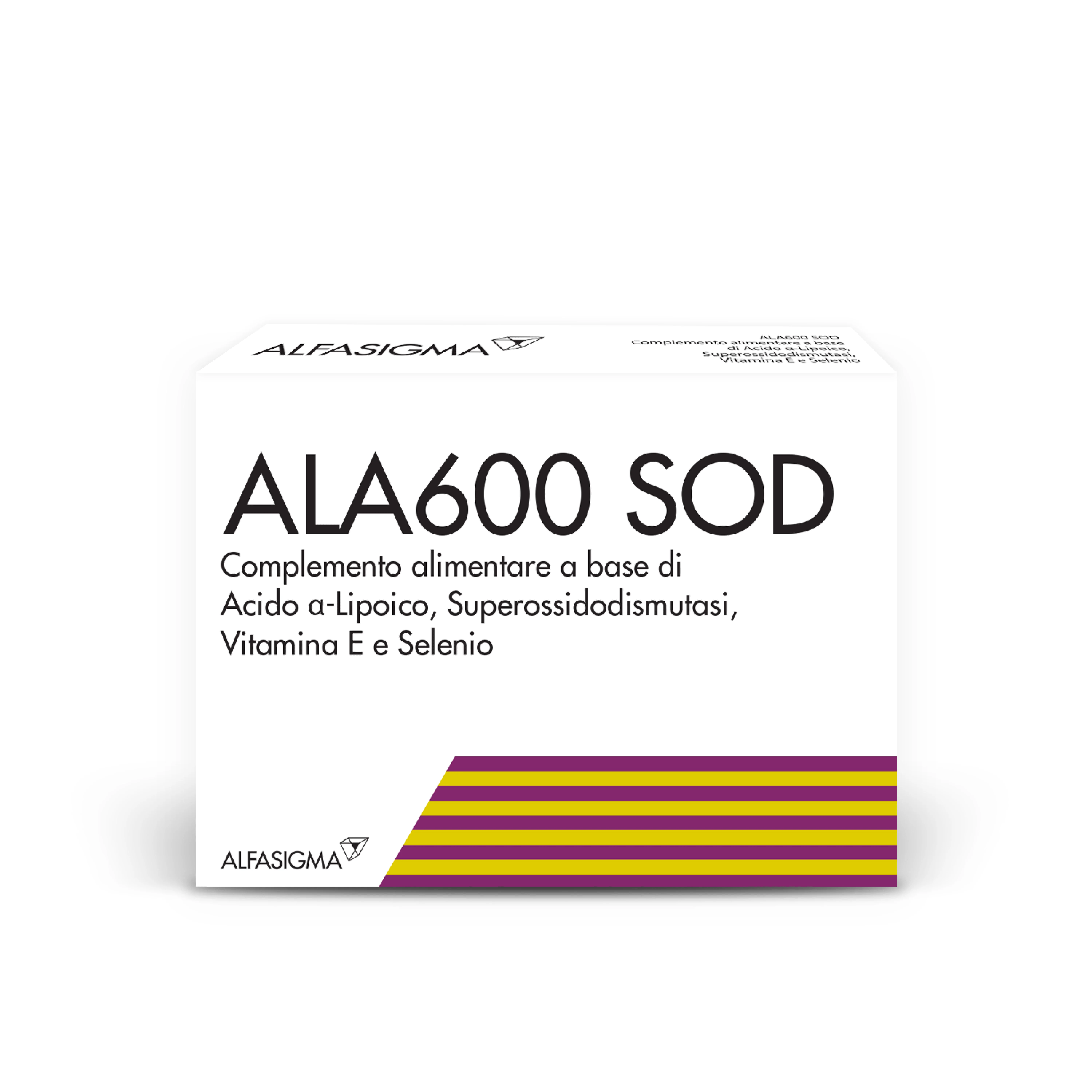 Ala 600 Sod 20 Compresse Integratore Antiossidante