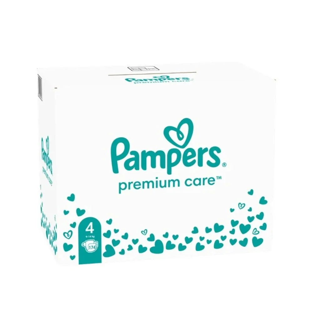 Pampers Premium Care 4 X 174 9-14 Kg