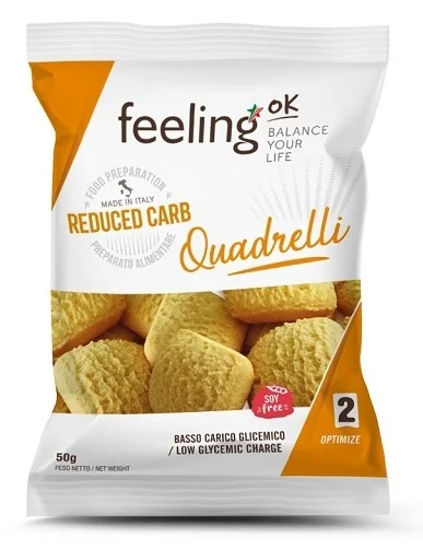 FEELING OK QUADRELLI COCCO OPTIMIZE 50 G