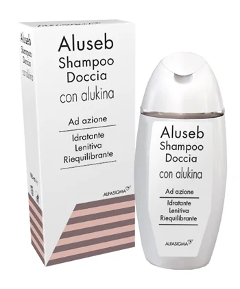 ALUSEB SHAMPOO CON ALUKINA LENITIVO RIEQUILIBRANTE DERMATITE SEBORROICA 125 ML