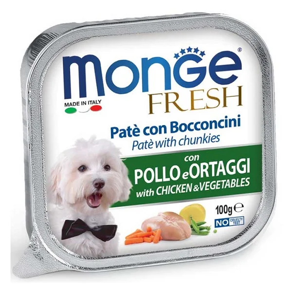 MONGE FRESH POLLO/VERDURE 1G