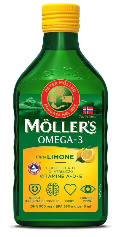 MOLLER'S OMEGA 3 OLIO LIM250ML