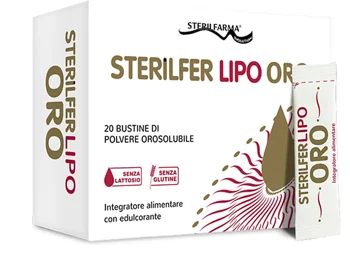 STERILFARMA STERILFER LIPO ORO INTEGRATORE FERRO 20 BUSTINE