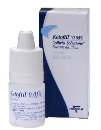 KETOFTIL COLLIRIO 0,05% KETOTIFENE 10 ML