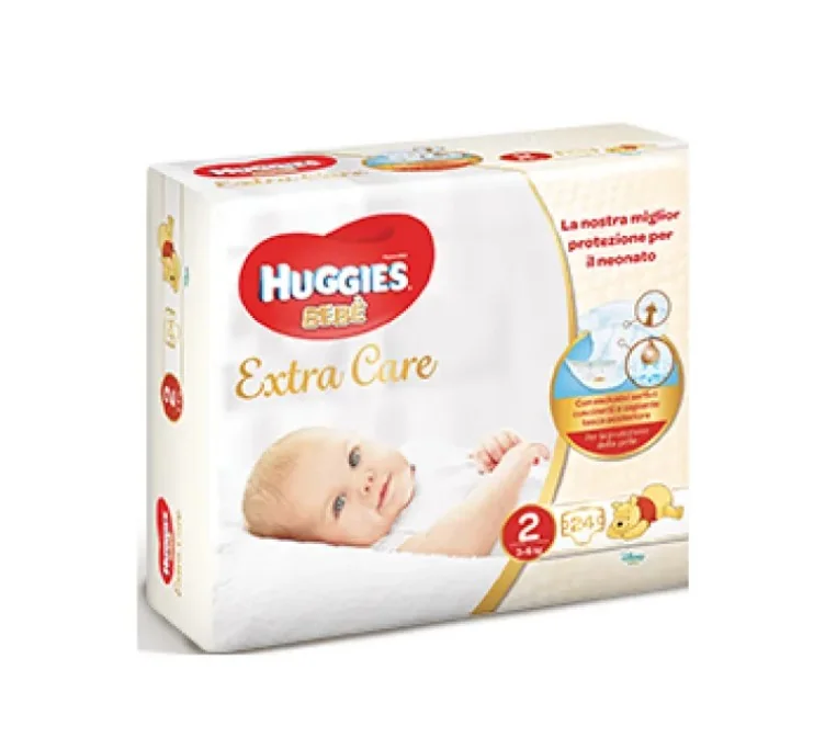 HUGGIES EXTRA CARE GRANDE 2 40 PEZZI