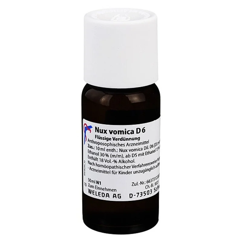 Nux Vomica D6 50 ml 