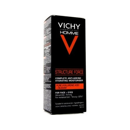 VICHY HOMME STRUCTURE FORCE CREMA VISO UOMO IDRATANTE ANTIETÀ  50 ML