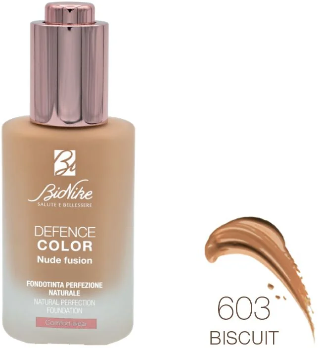 BIONIKE DEFENCE COLOR NUDE FUSION FONDOTINTA LIQUIDO 603 BISCUIT 30 ML