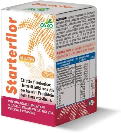 STARTERFLOR INTEGRATORE 25 CAPSULE