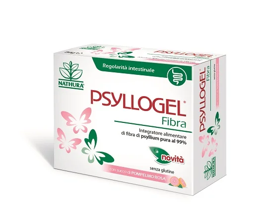 PSYLLOGEL FIBRA INTEGRATORE INTESTINALE GUSTO POMPELMO ROSA SENZA ZUCCHERO 20 BUSTINE