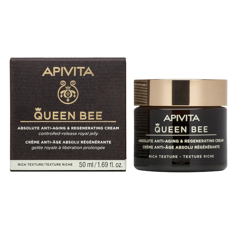 Apivita Queen Bee Rich Texture 50 ml Antietà Rigenerante