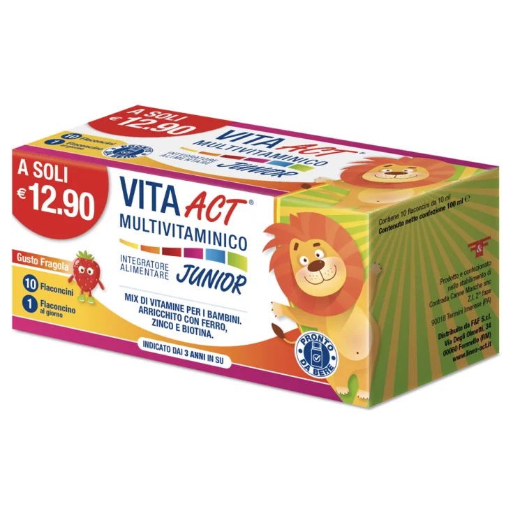 VITA ACT MULTIVITAMINICO JUNIOR 10FL