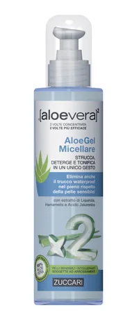 ZUCCARI ALOEVERA 2 ALOEGEL MICELLARE 200 ML