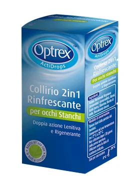 OPTREX ACTIDROPS 2IN1 COLLIRIO RINFRESCANTE OCCHI STANCHI 10 ML