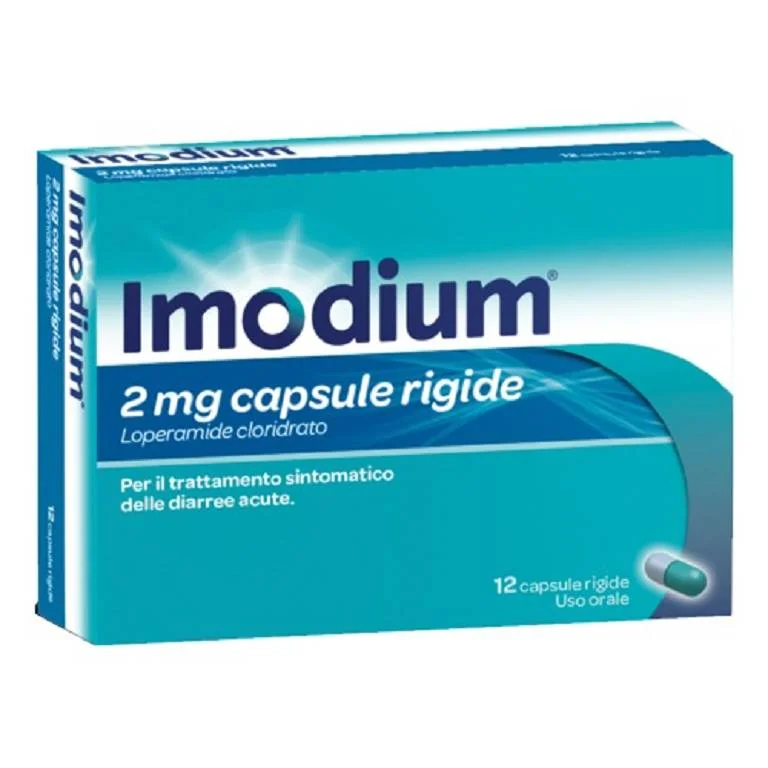 IMODIUM DIARREA OCCASIONALE ACUTA 12 COMPRESSE