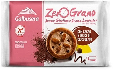 GALBUSERA ZEROGRANO FROLLINI CON GOCCE DI CIOCCOLATO 300 G