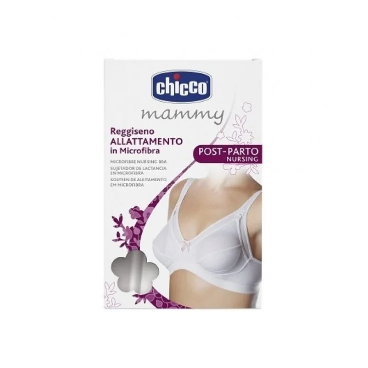 MAMMY REGGISENO MICROFIBRA GRAVIDANZA BIANCO 3C