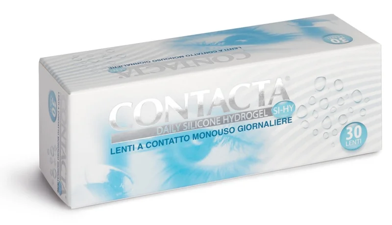 CONTACTA DAILY LENS SILICONE HYDROGEL LENTI MONOUSO GIORNALIERE PER LA MIOPIA DIOTTRIA -1,50 30 LENTI