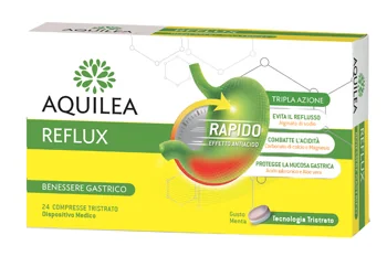 AQUILEA REFLUX EFFETTO ANTI ACIDO 24 COMPRESSE