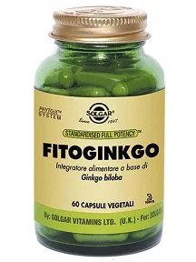 SOLGAR FITOGINKGO 60 CAPSULE VEGETALI