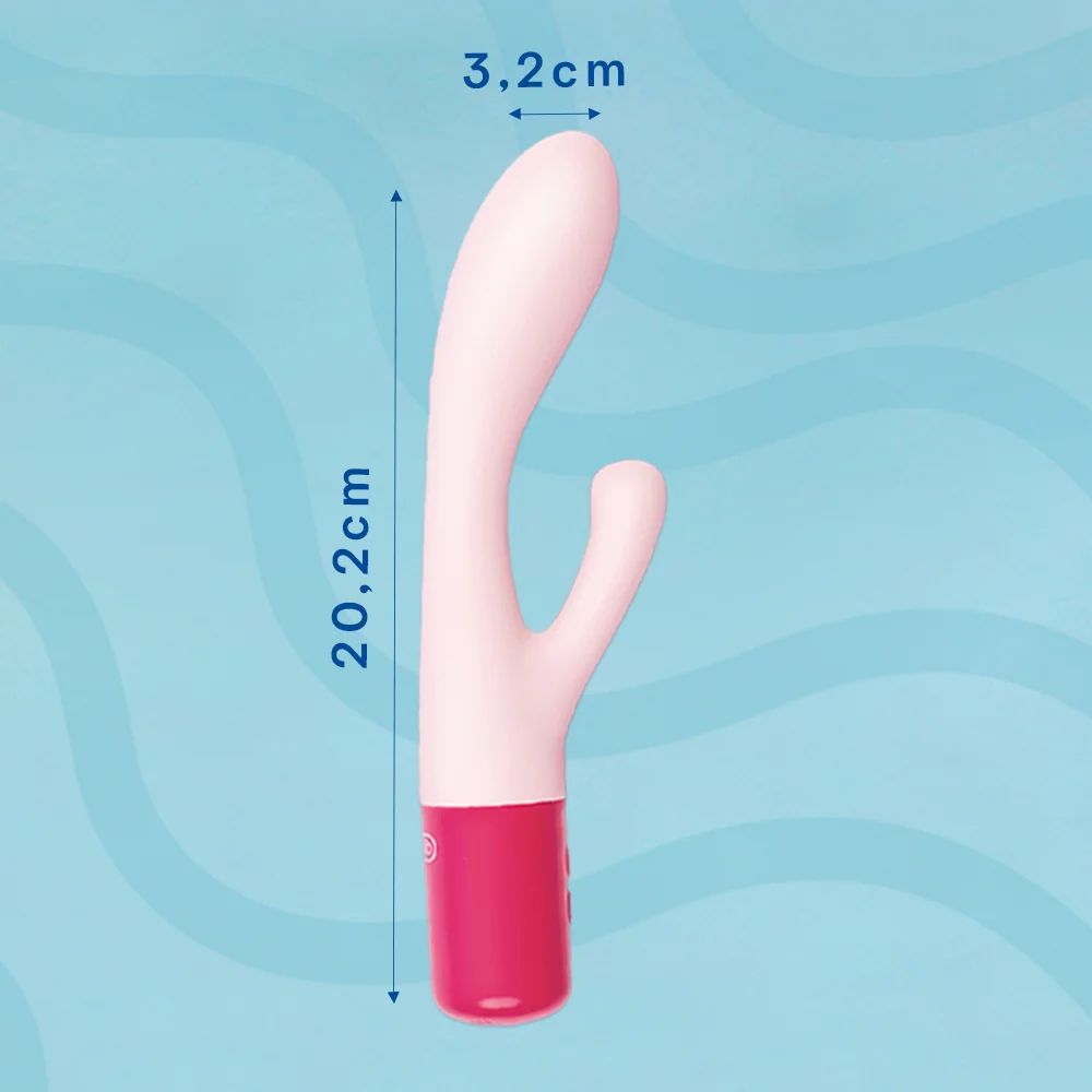 Dual Head Pink Maxi Fun Vibratore