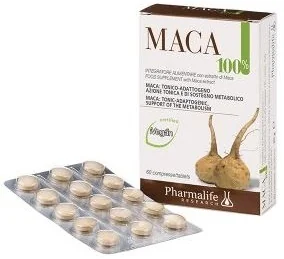 PHARMA LIFE MACA 100% INTEGRATORE 60 COMPRESSE