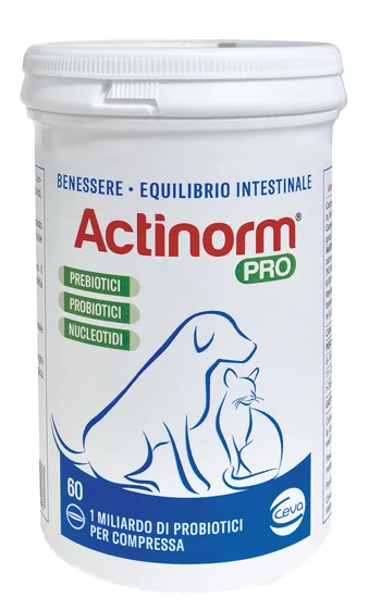 ACTINORM PRO BENESSERE INTESTINALE CANI E GATTI 60 COMPRESSE