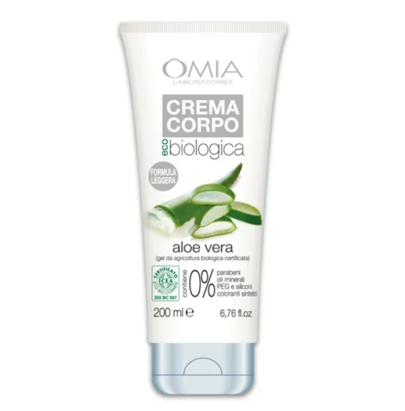 OMIA CREMA CORPO ECOBIO CON ALOE VERA DEL SALENTO 200 ML