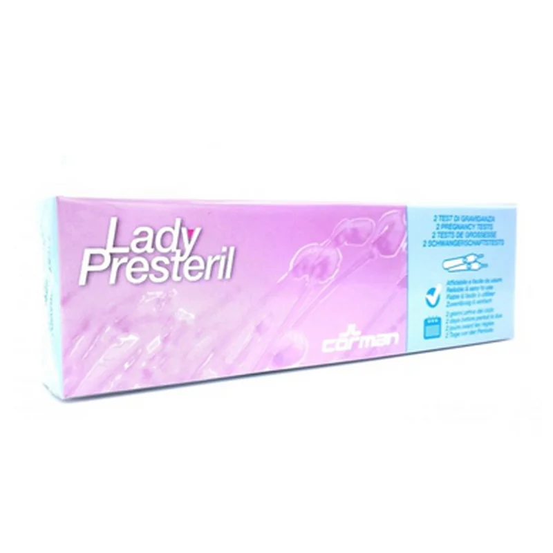 LADY PRESTERIL TEST GRAVIDANZA 2 PEZZI