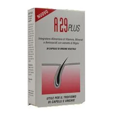 A29 PLUS INTEGRATORE RINFORZANTE UNGHIE E CAPELLI 30 CAPSULE