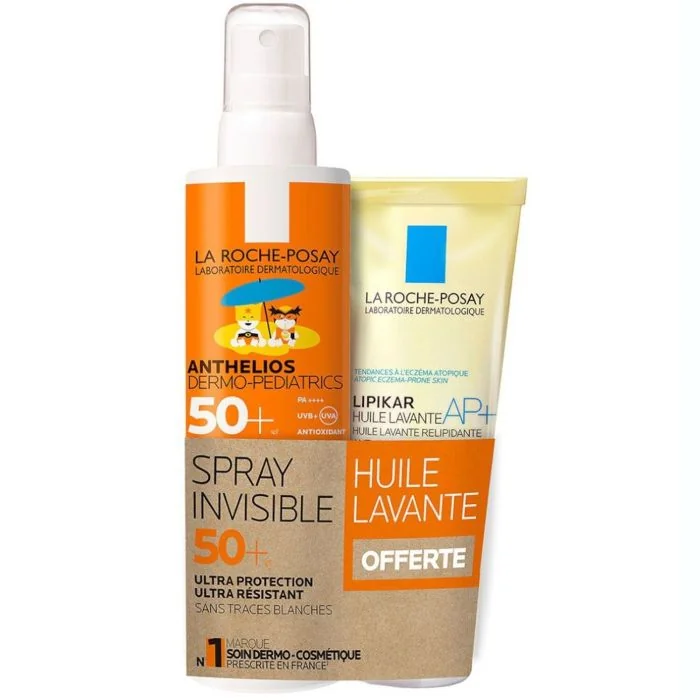 LA ROCHE POSAY ANTHELIOS SPRAY SPF50+ UVMUNE DERMOPED 200 ML + OLIO LIPIKAR 100 ML