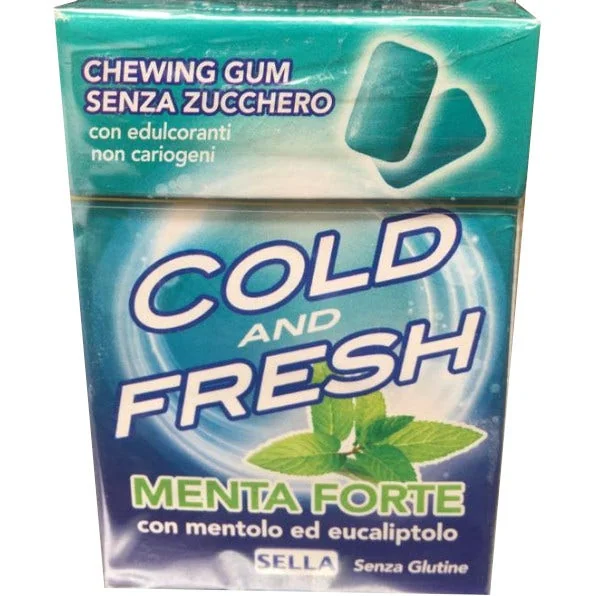 Cold And Fresh Chewing Gum Senza Zucchero 