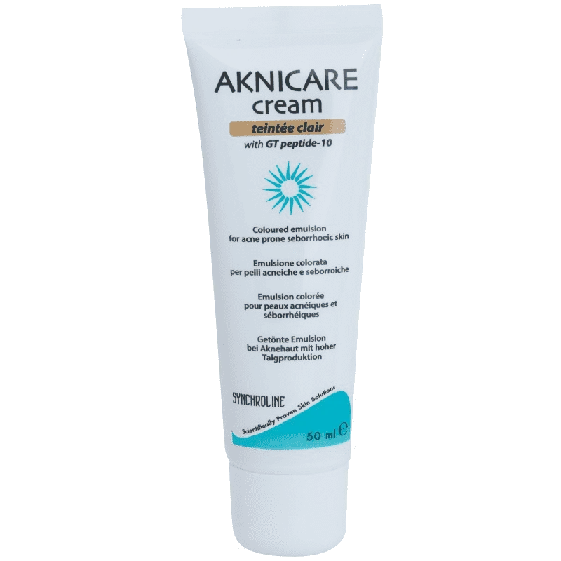 AKNICARE CREMA TEINTEE CLAIR ANTI IMPERFEZIONI 50 ML