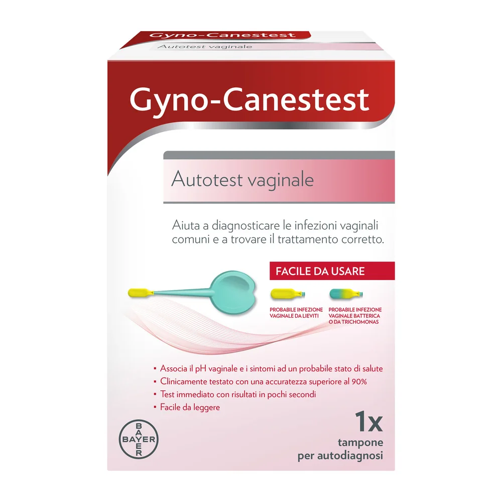 Gyno-Canestest Tampone Vaginale Autodiagnosi Infezioni Vaginali