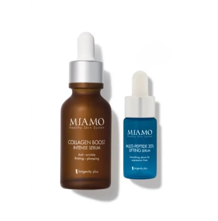 MIAMO COFANETTO FILL & LIFT COLLAGEN BOOST 30 ML + MULTI PEPTIDE 10 ML