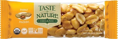 TASTE OF NATURE BARRETTA ALLE ARACHIDI BIO VEGAN 40 G