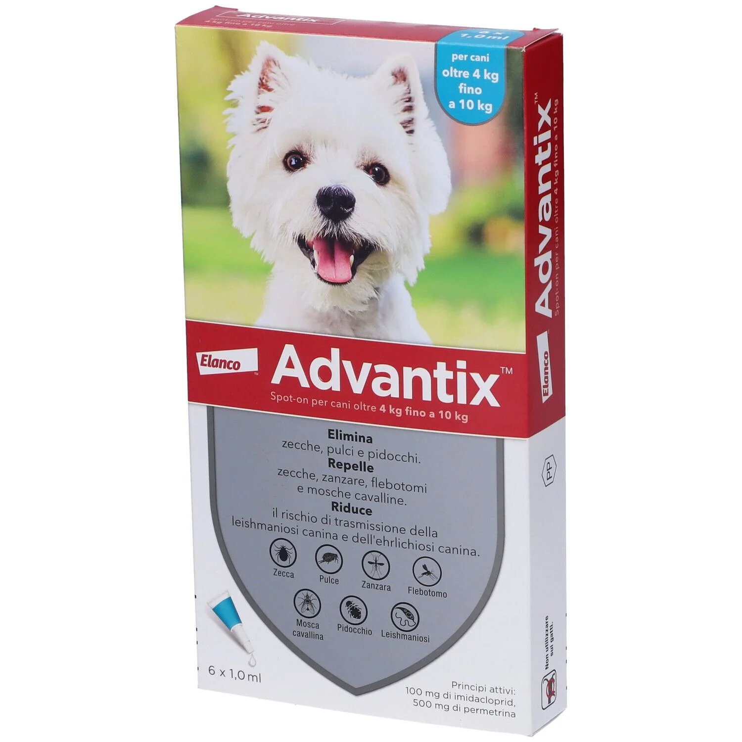 ADVANTIX SPOT ON*6PIP 4-10KG