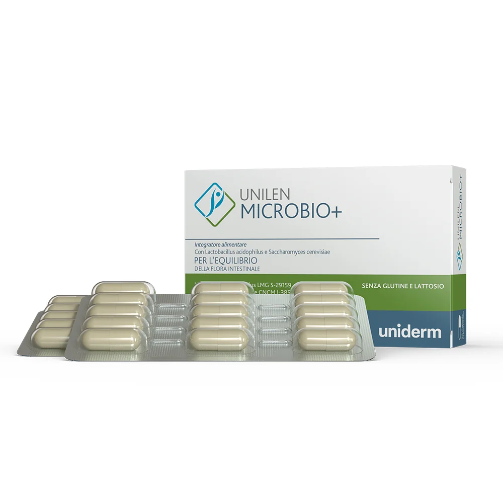 UNILEN MICROBIO+ INTEGRATORE 30 CAPSULE