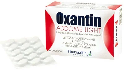 OXANTIN ADDOME LIGHT INTEGRATORE 60 COMPRESSE