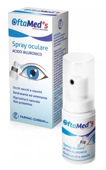 OFTAMED'S SPRAY OCULARE ACIDO IALURONICO OCCHI SECCHI 10 ML