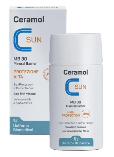 CERAMOL SUN MB 30 CREMA SOLARE CON BARRIERA MINERALE 50 ML