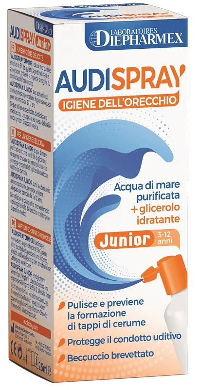 AUDISPRAY JUNIOR IGIENE DELL'ORECCHIO 25 ML