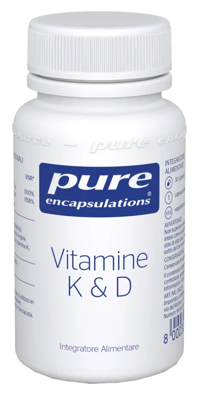 PURE ENCAPSULATION VITAMINE K&D 30